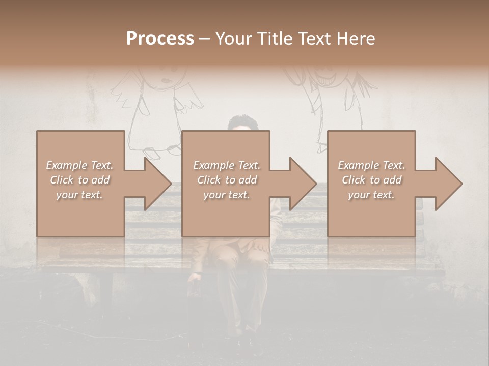 Businessman Outdoor Career PowerPoint Template