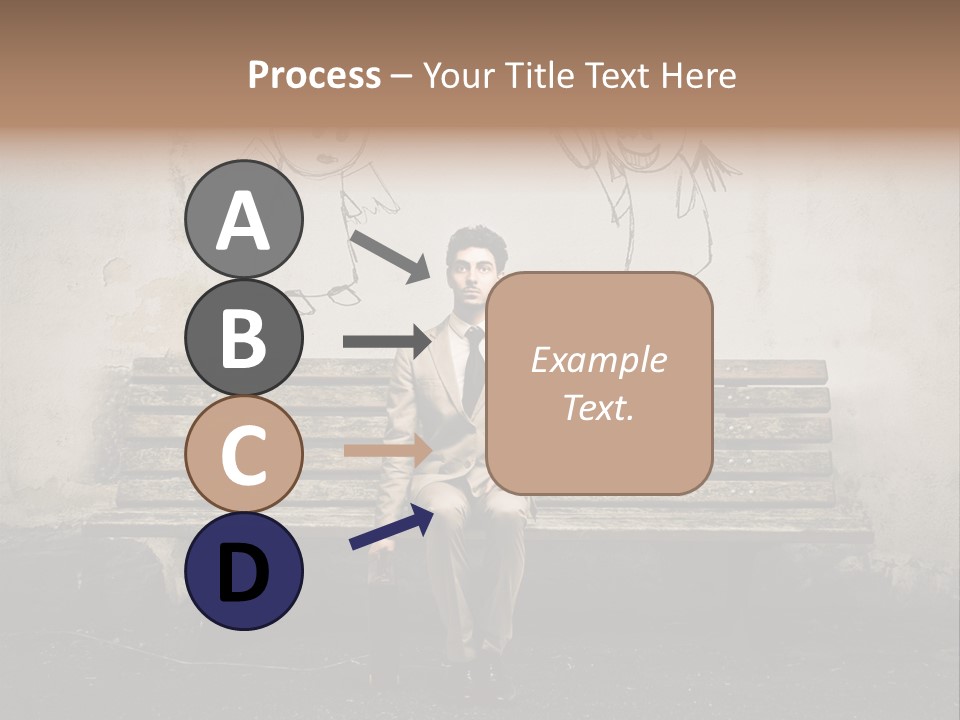 Businessman Outdoor Career PowerPoint Template