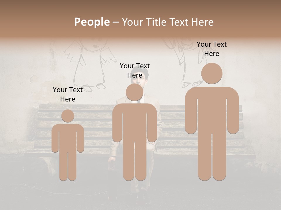 Businessman Outdoor Career PowerPoint Template