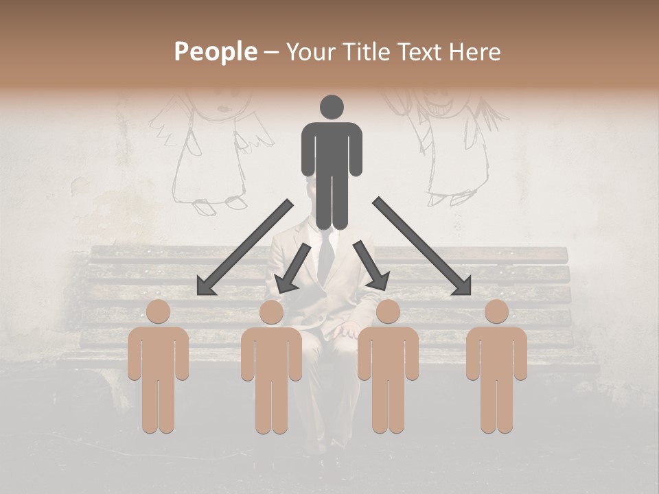 Businessman Outdoor Career PowerPoint Template