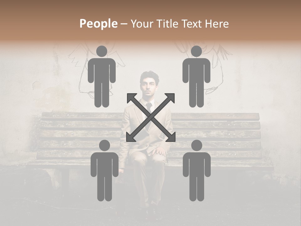 Businessman Outdoor Career PowerPoint Template