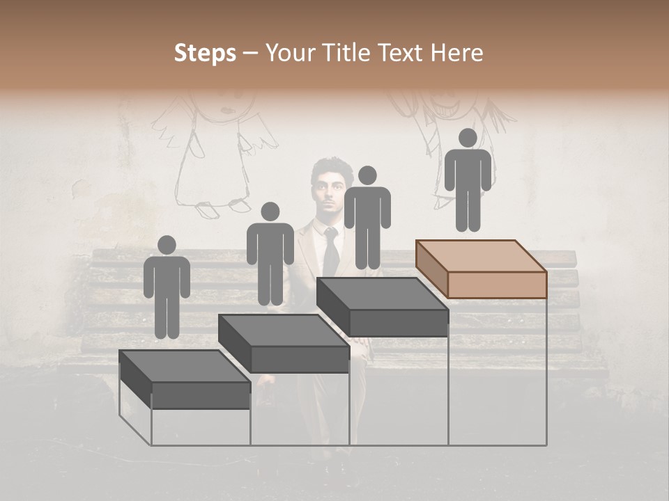 Businessman Outdoor Career PowerPoint Template