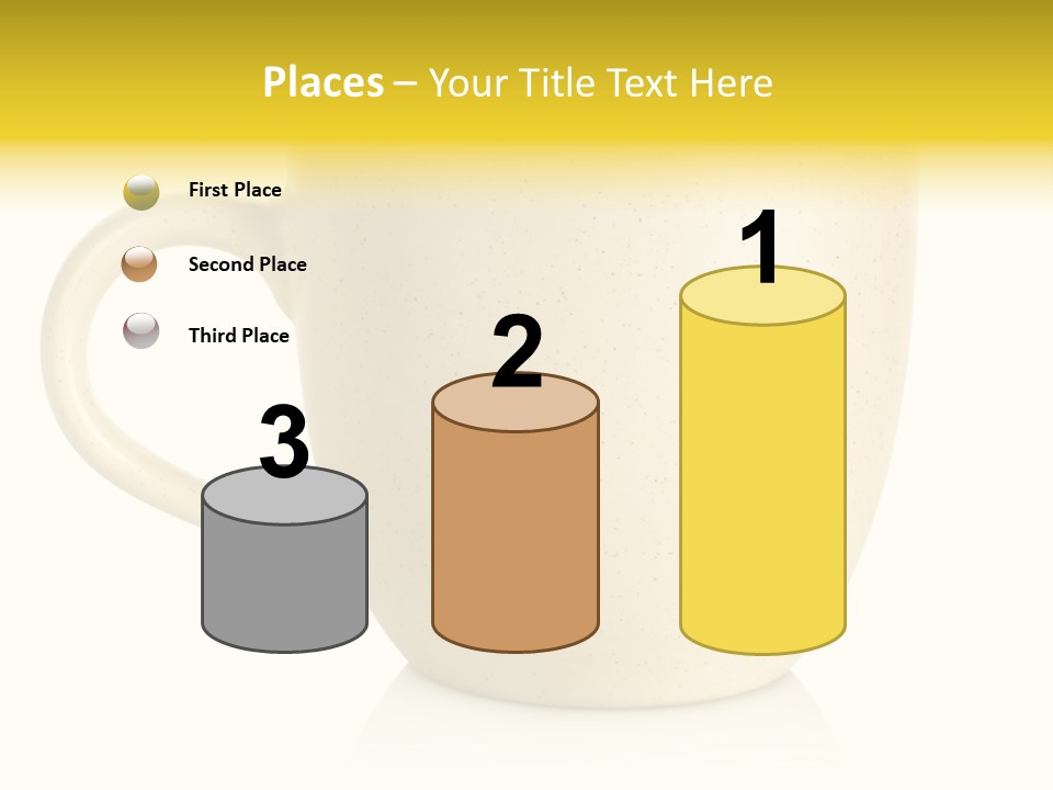 Ceramic Drink Tableware PowerPoint Template