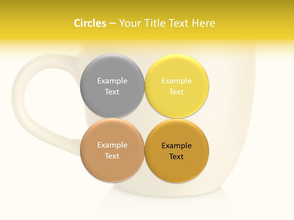 Ceramic Drink Tableware PowerPoint Template