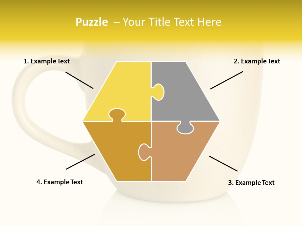 Ceramic Drink Tableware PowerPoint Template