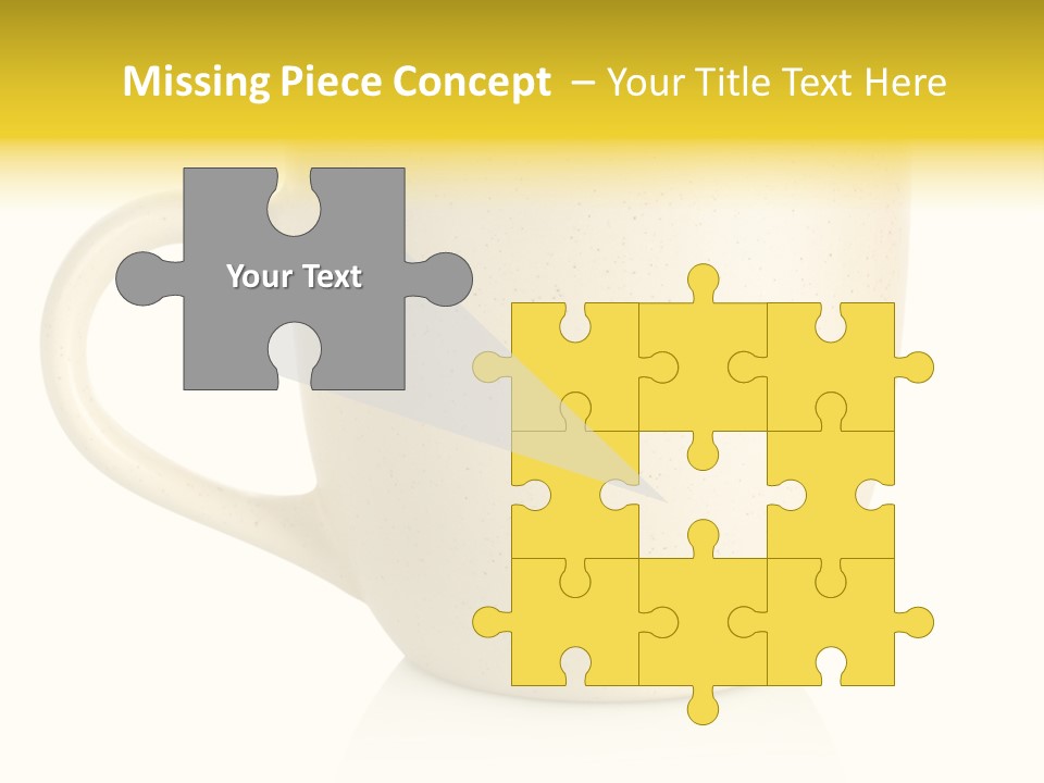 Ceramic Drink Tableware PowerPoint Template