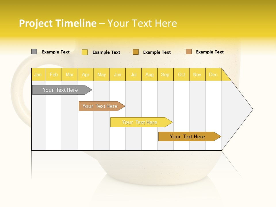 Ceramic Drink Tableware PowerPoint Template