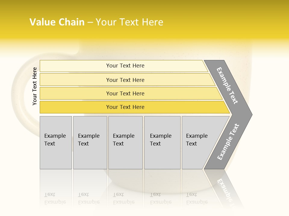 Ceramic Drink Tableware PowerPoint Template