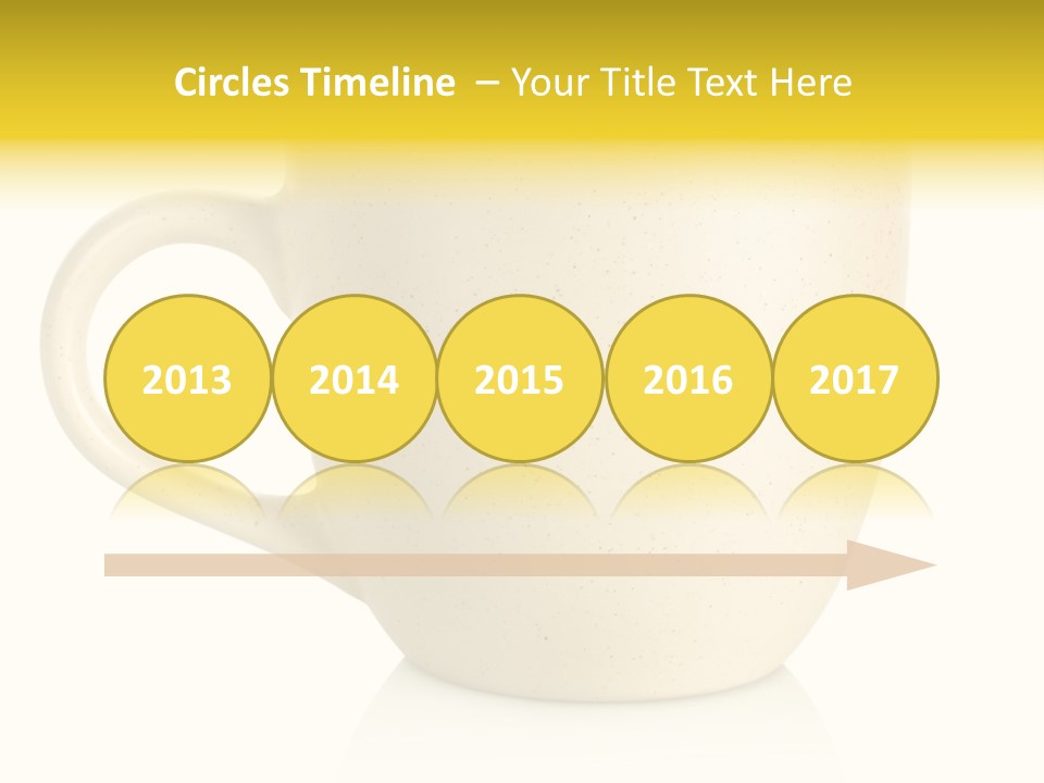 Ceramic Drink Tableware PowerPoint Template