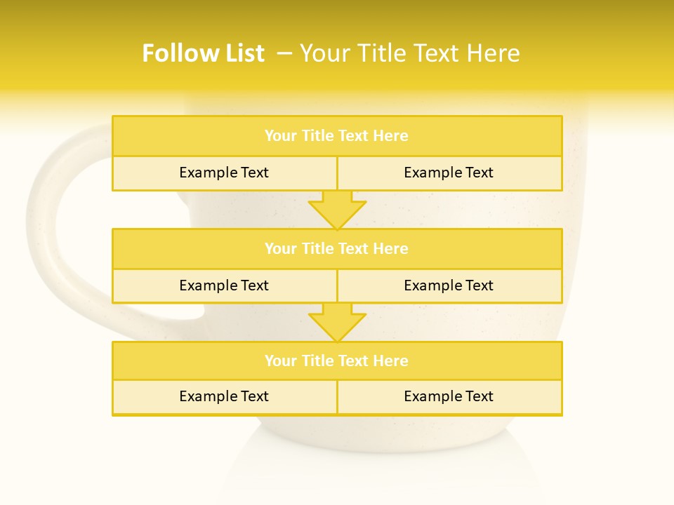 Ceramic Drink Tableware PowerPoint Template