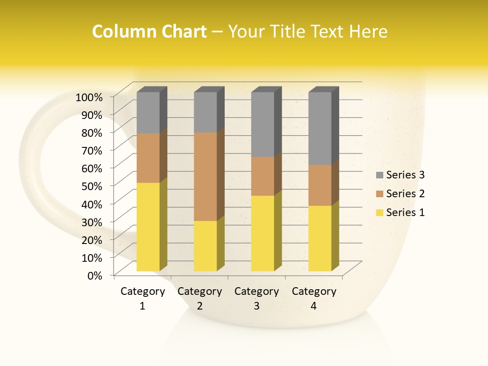 Ceramic Drink Tableware PowerPoint Template