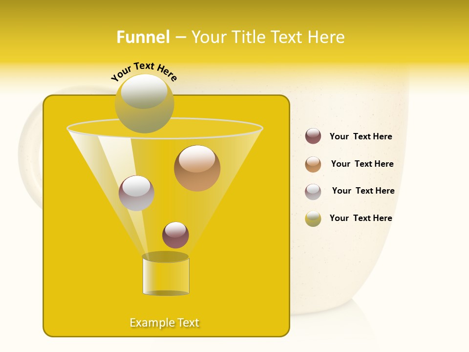 Ceramic Drink Tableware PowerPoint Template