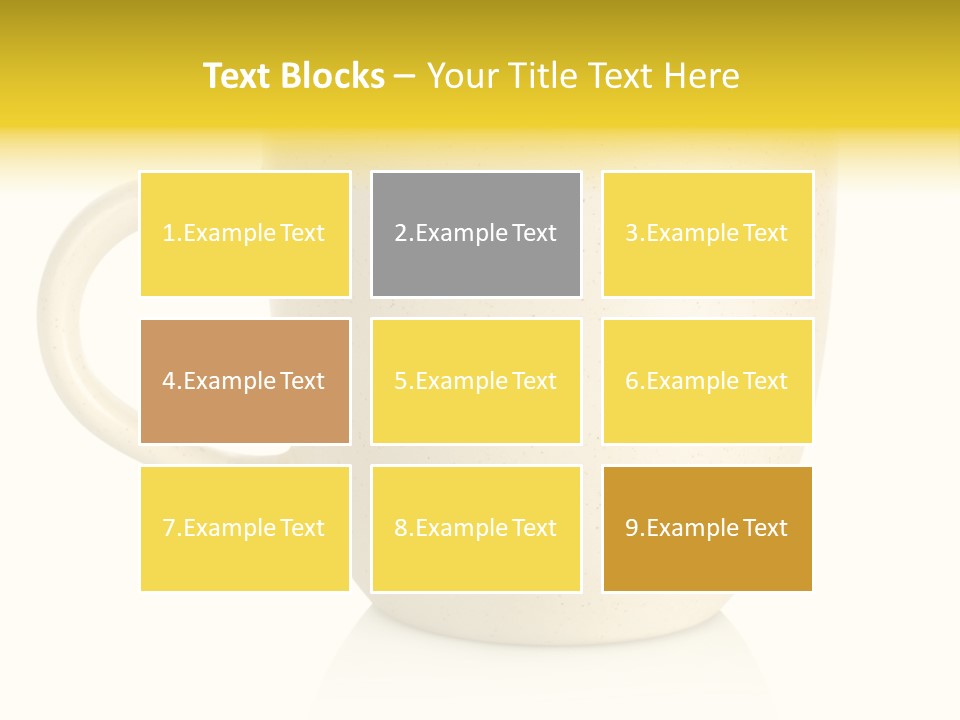 Ceramic Drink Tableware PowerPoint Template