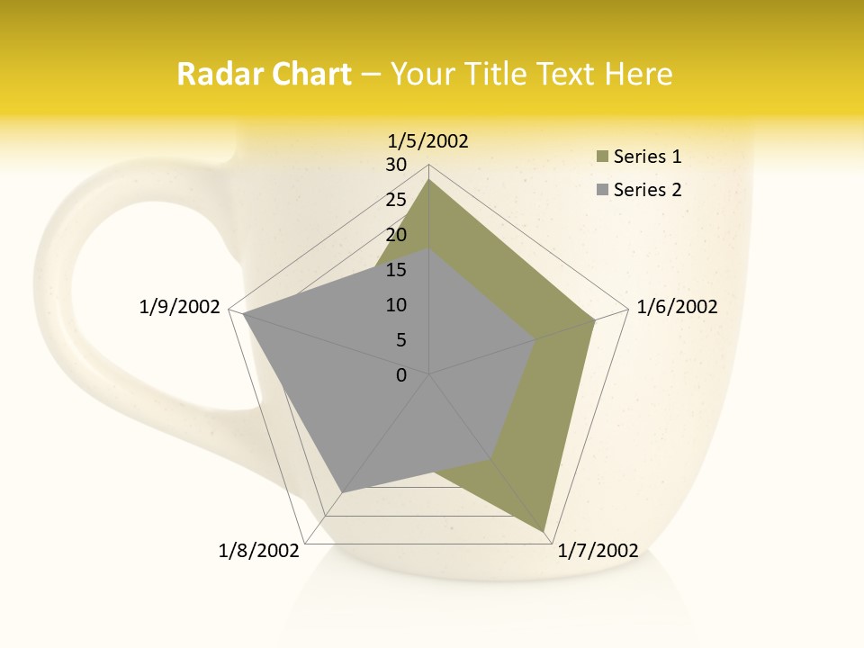 Ceramic Drink Tableware PowerPoint Template