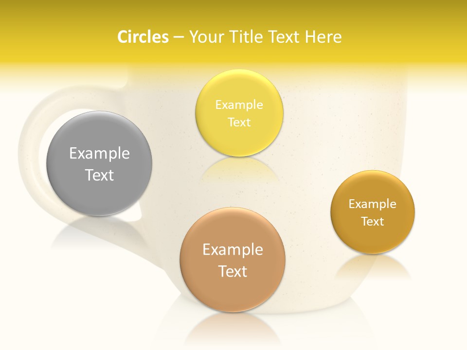 Ceramic Drink Tableware PowerPoint Template