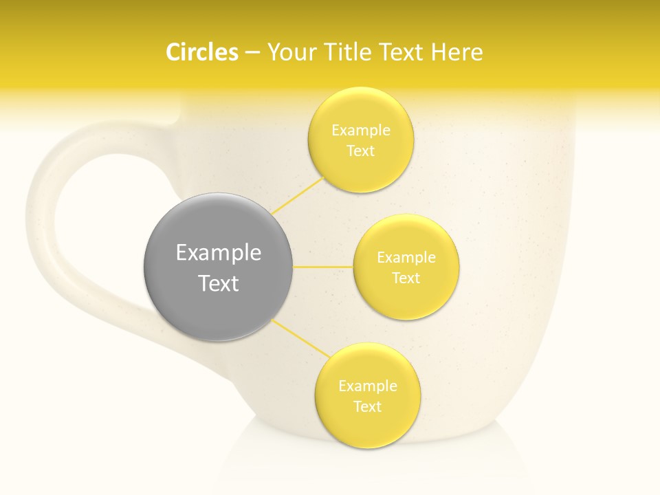Ceramic Drink Tableware PowerPoint Template