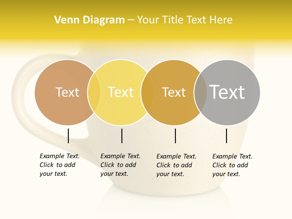 Ceramic Drink Tableware PowerPoint Template