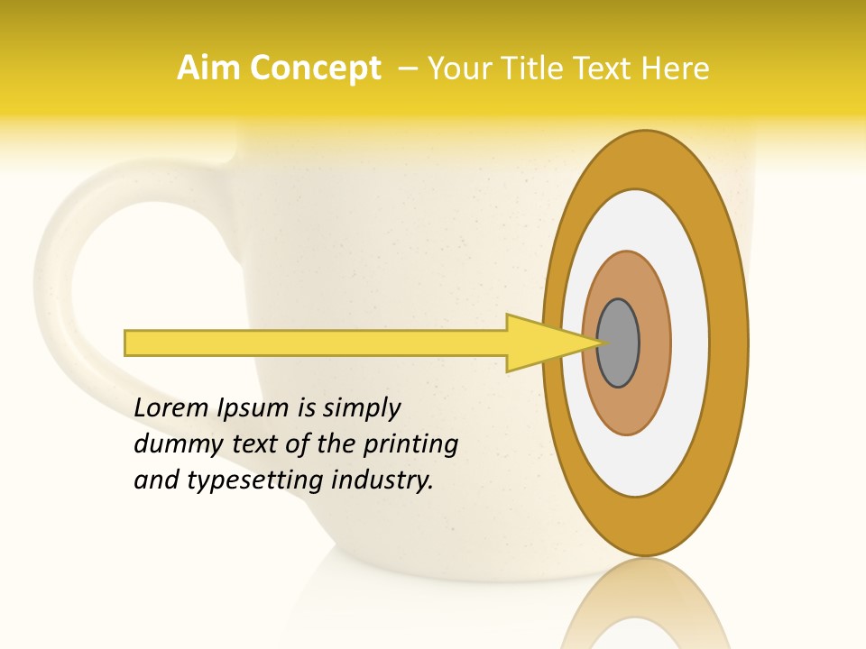 Ceramic Drink Tableware PowerPoint Template