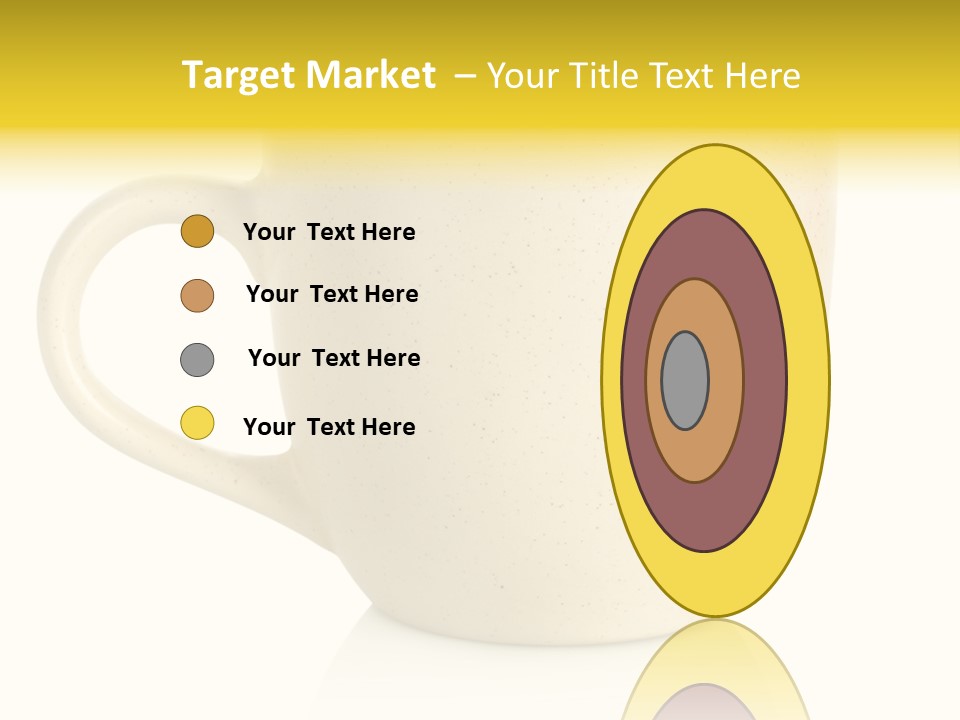 Ceramic Drink Tableware PowerPoint Template