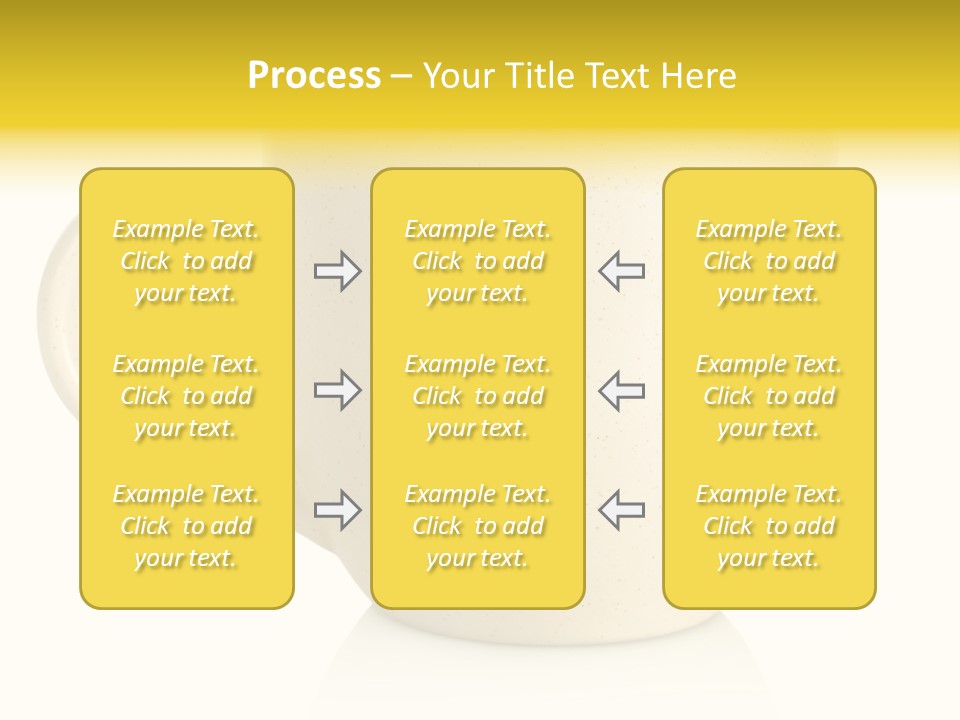Ceramic Drink Tableware PowerPoint Template