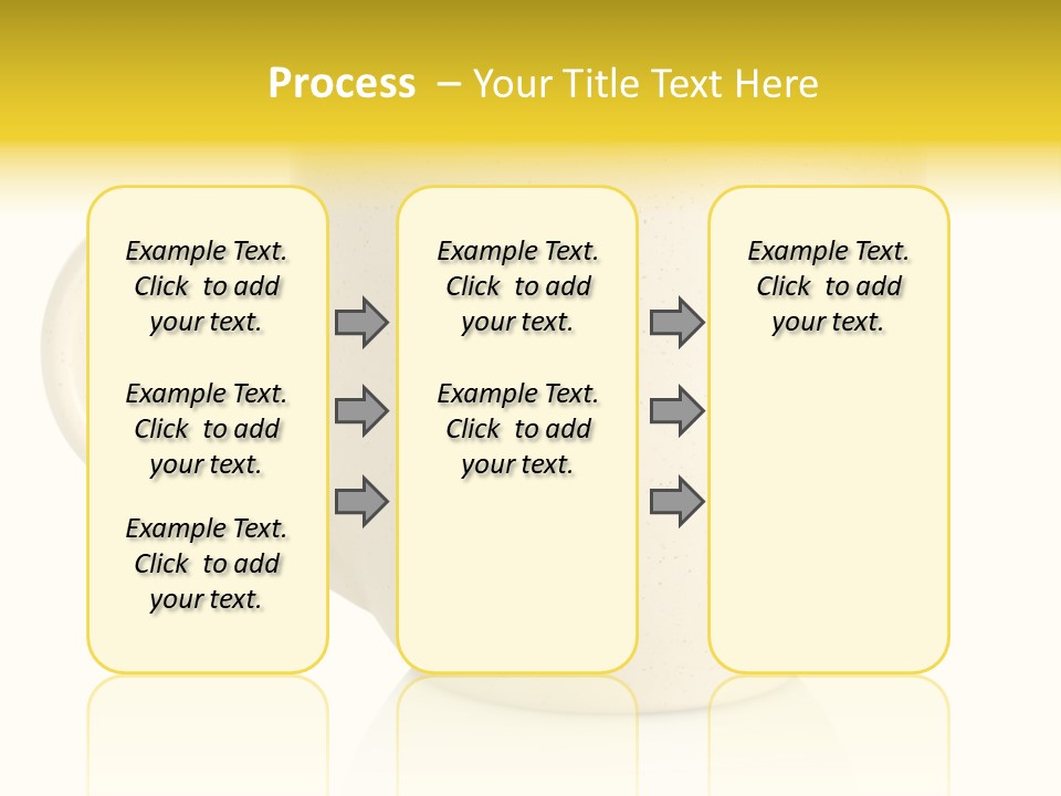 Ceramic Drink Tableware PowerPoint Template
