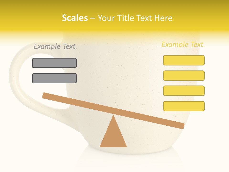 Ceramic Drink Tableware PowerPoint Template