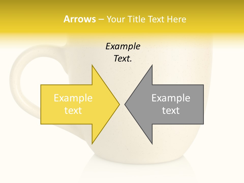 Ceramic Drink Tableware PowerPoint Template