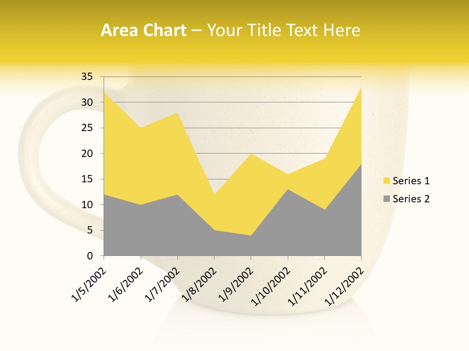 Ceramic Drink Tableware PowerPoint Template