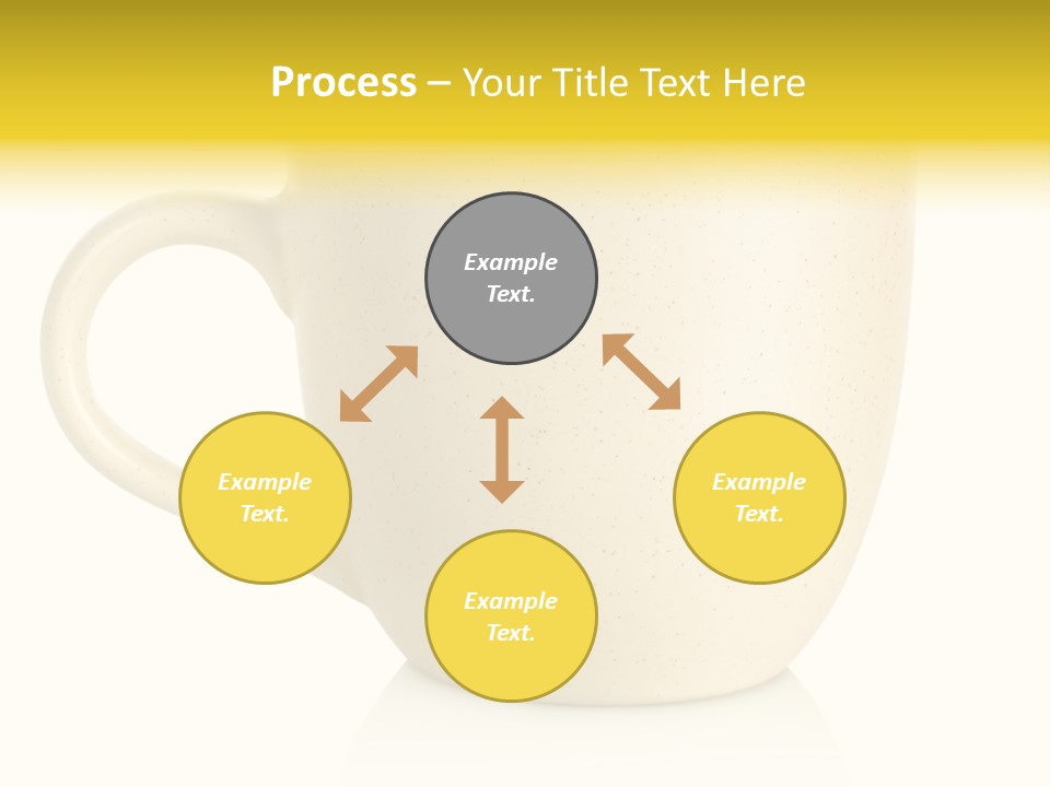 Ceramic Drink Tableware PowerPoint Template
