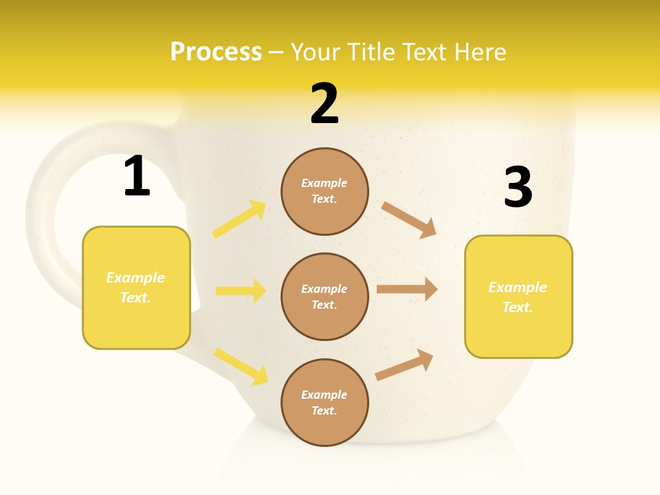 Ceramic Drink Tableware PowerPoint Template