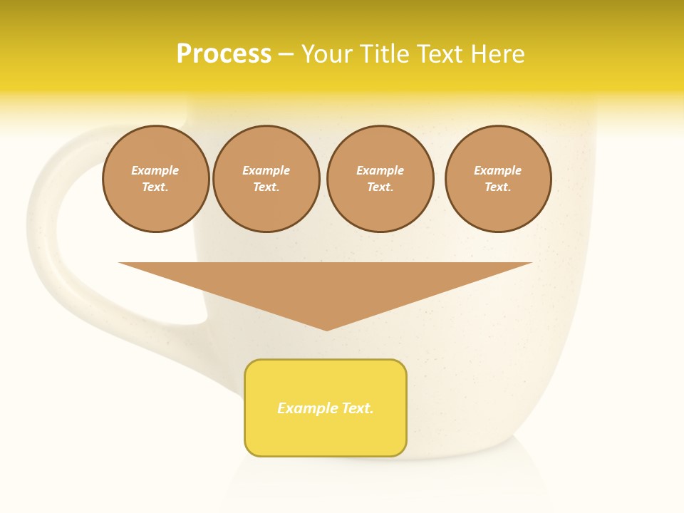 Ceramic Drink Tableware PowerPoint Template