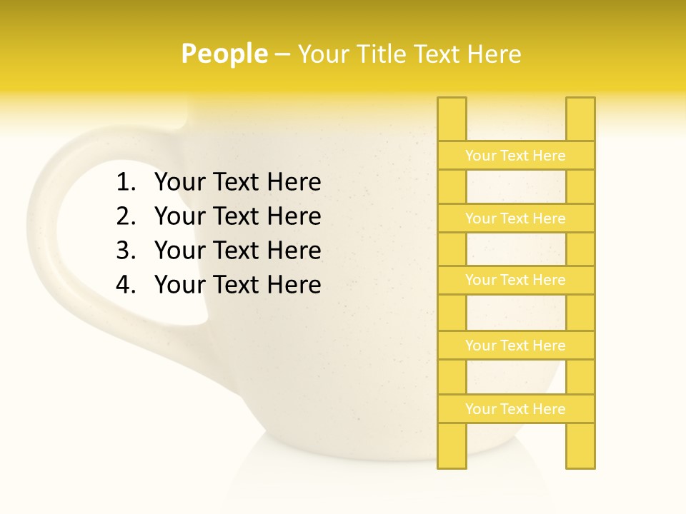 Ceramic Drink Tableware PowerPoint Template