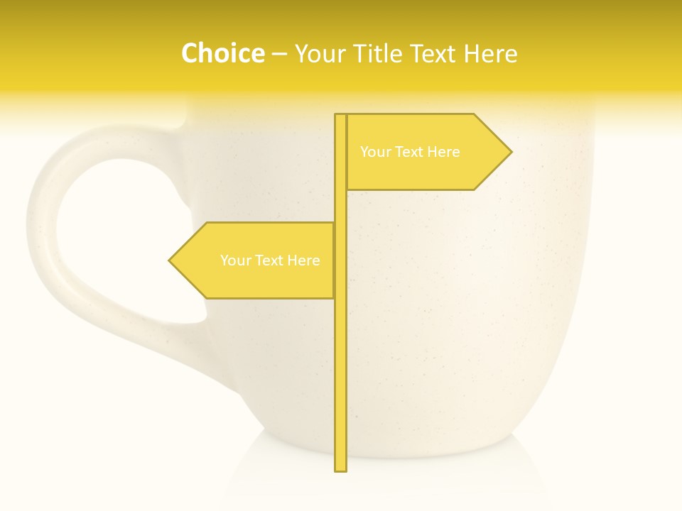 Ceramic Drink Tableware PowerPoint Template