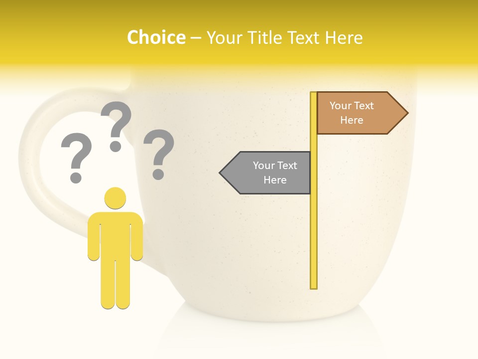 Ceramic Drink Tableware PowerPoint Template
