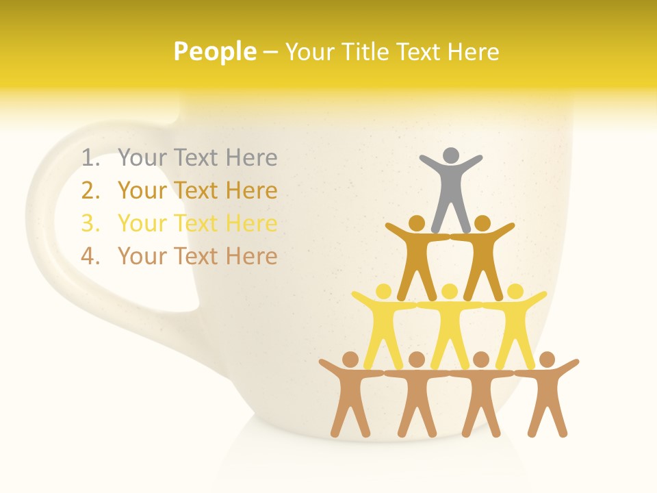 Ceramic Drink Tableware PowerPoint Template