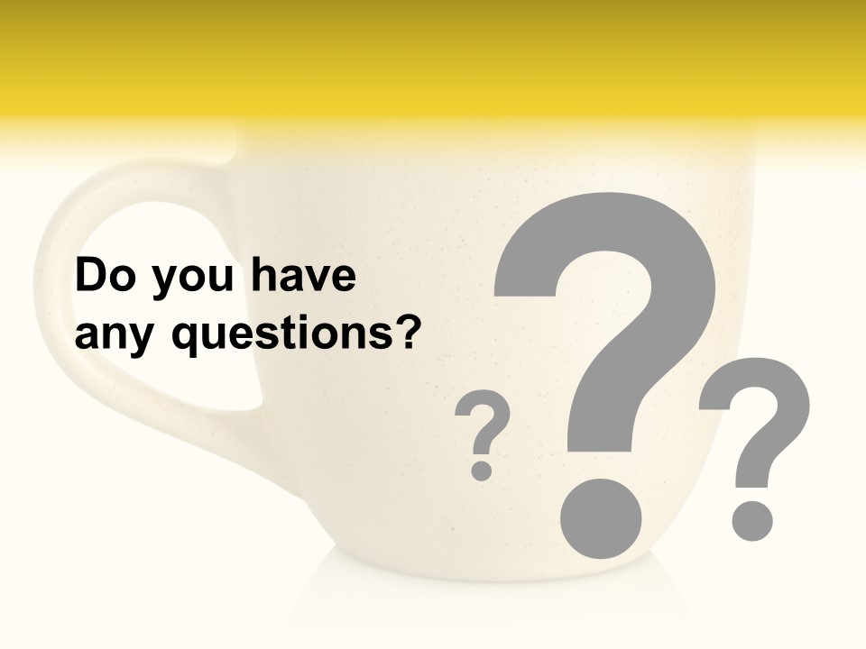 Ceramic Drink Tableware PowerPoint Template