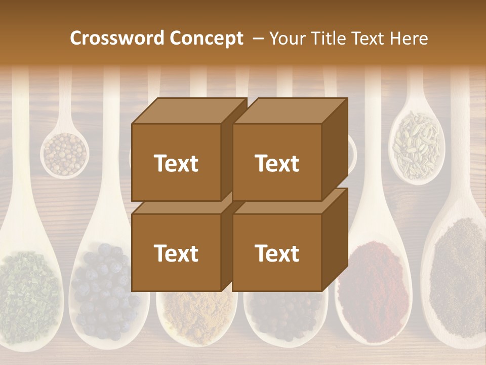 Cumin Chives Green PowerPoint Template