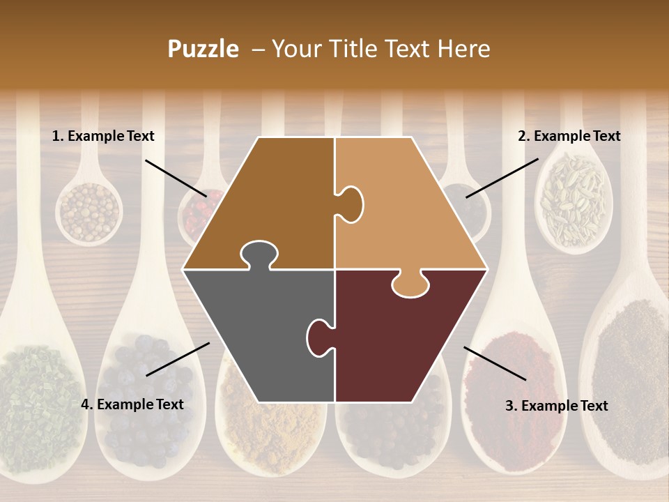 Cumin Chives Green PowerPoint Template