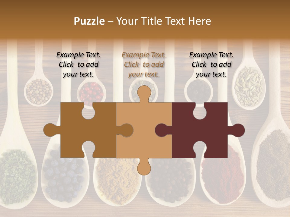 Cumin Chives Green PowerPoint Template