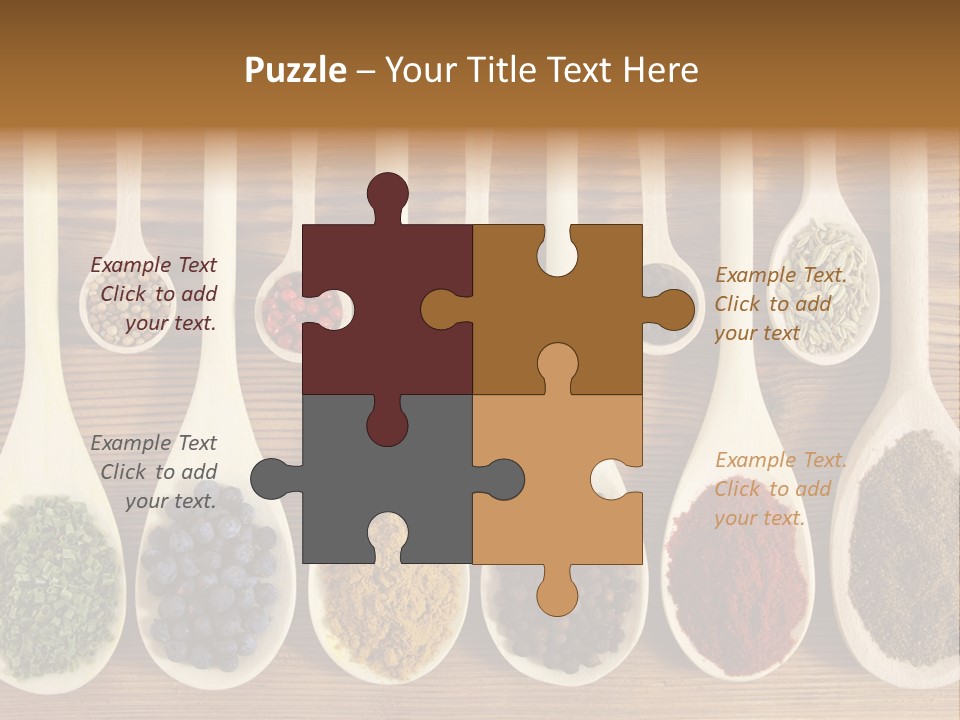 Cumin Chives Green PowerPoint Template