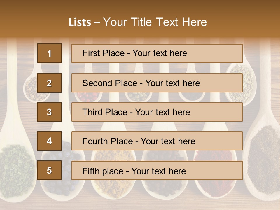 Cumin Chives Green PowerPoint Template