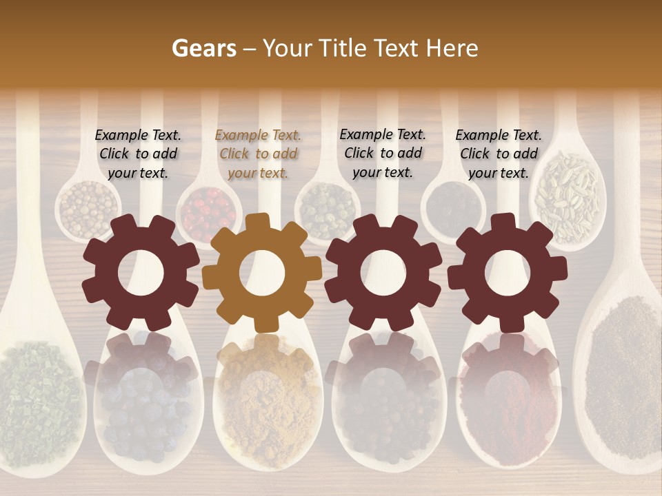 Cumin Chives Green PowerPoint Template