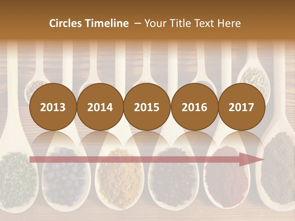 Cumin Chives Green PowerPoint Template