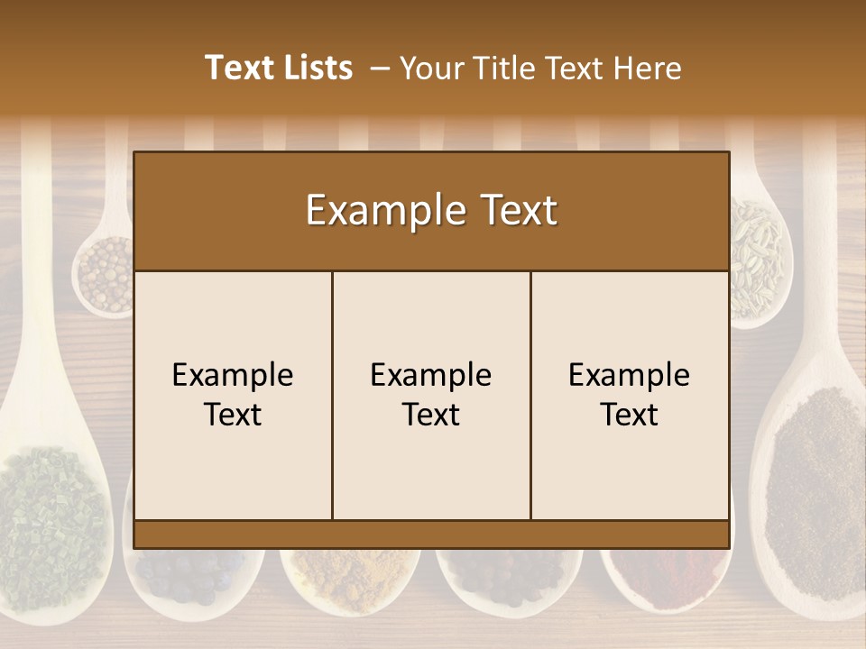Cumin Chives Green PowerPoint Template