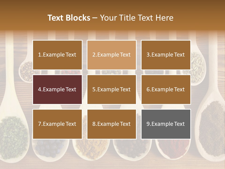 Cumin Chives Green PowerPoint Template