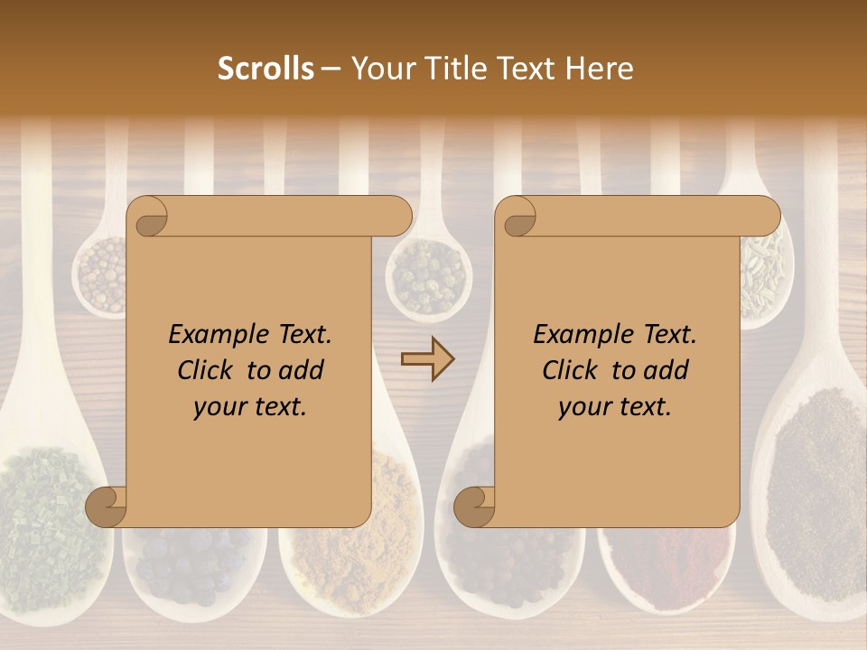 Cumin Chives Green PowerPoint Template