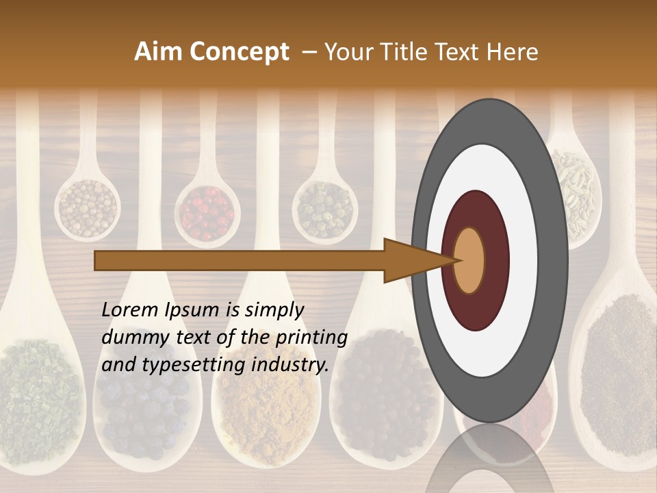 Cumin Chives Green PowerPoint Template