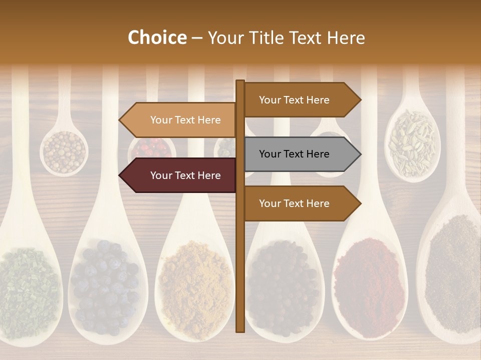 Cumin Chives Green PowerPoint Template