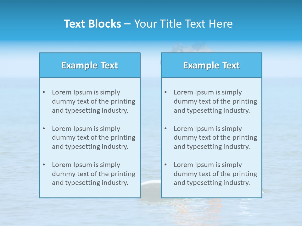 Man Oar Sporty PowerPoint Template