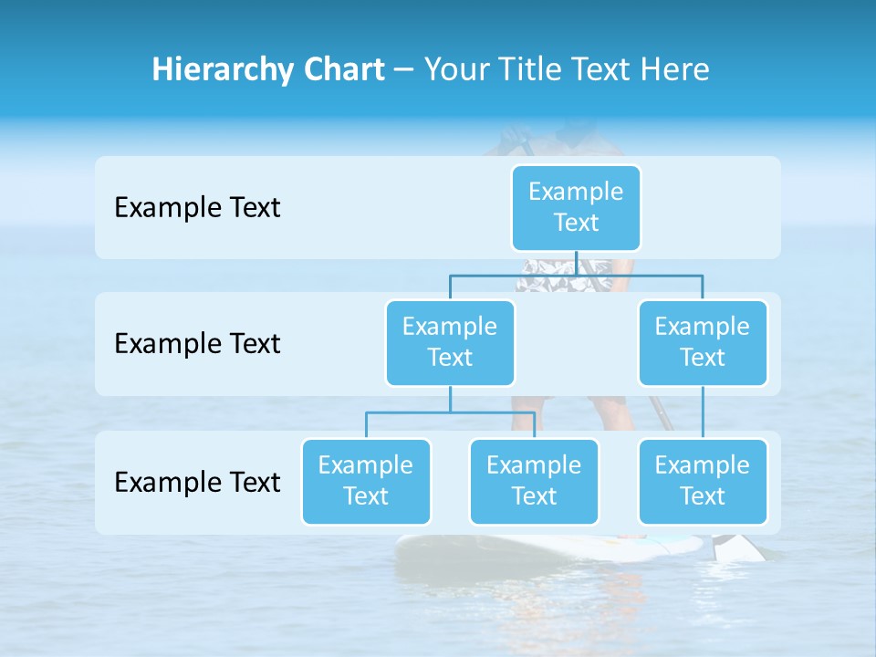 Man Oar Sporty PowerPoint Template